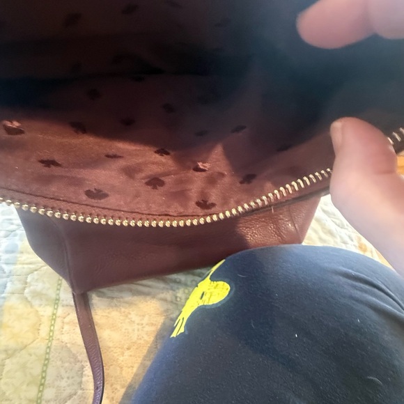 kate spade Plum Leather Crossbody Bag or shoulder bag - Picture 5 of 14